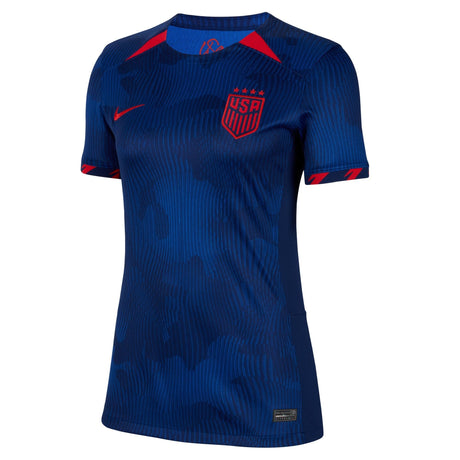 Nike USWNT 2023 Stadium Away Women's Jersey - Royal/Navy/Red - Best Buy Soccer