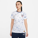 Nike USWNT 2023 Stadium Away Women's Jersey - White/Navy/Gold - Best Buy Soccer