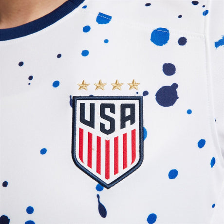 Nike USWNT 2023 Stadium Away Women's Jersey - White/Navy/Gold - Best Buy Soccer