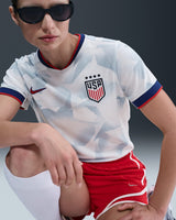 Nike USWNT 2025 Stadium Home Women's Jersey - White/Rush Blue/Challenge - Best Buy Soccer