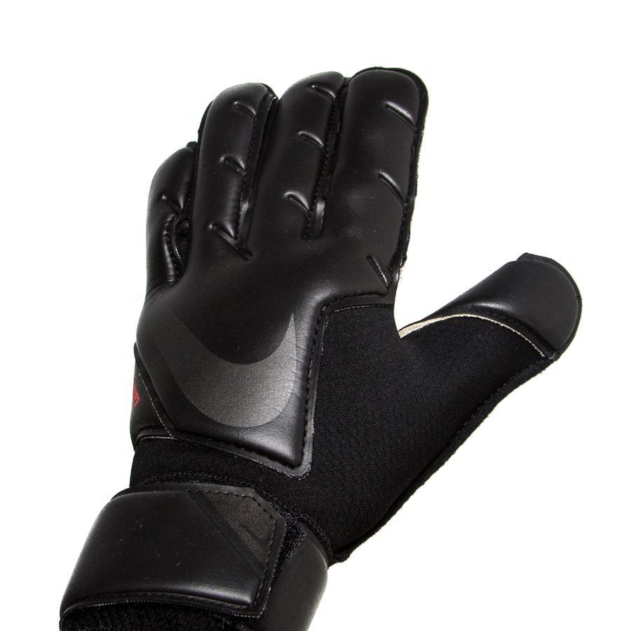 Nike Vapor Grip3 Goalkeeper Gloves Black/Chile Red - Best Buy Soccer