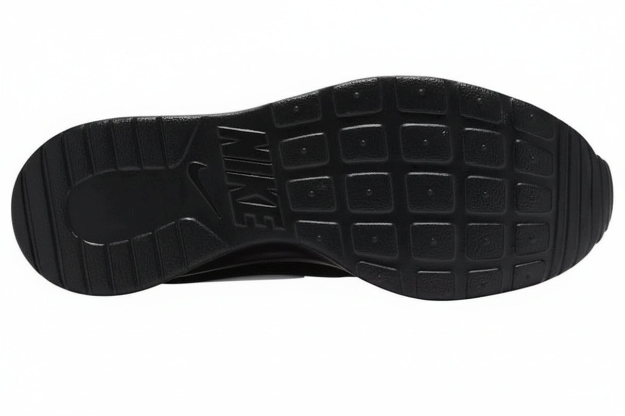 Zapatillas Nike Tanjun W negras y plateadas