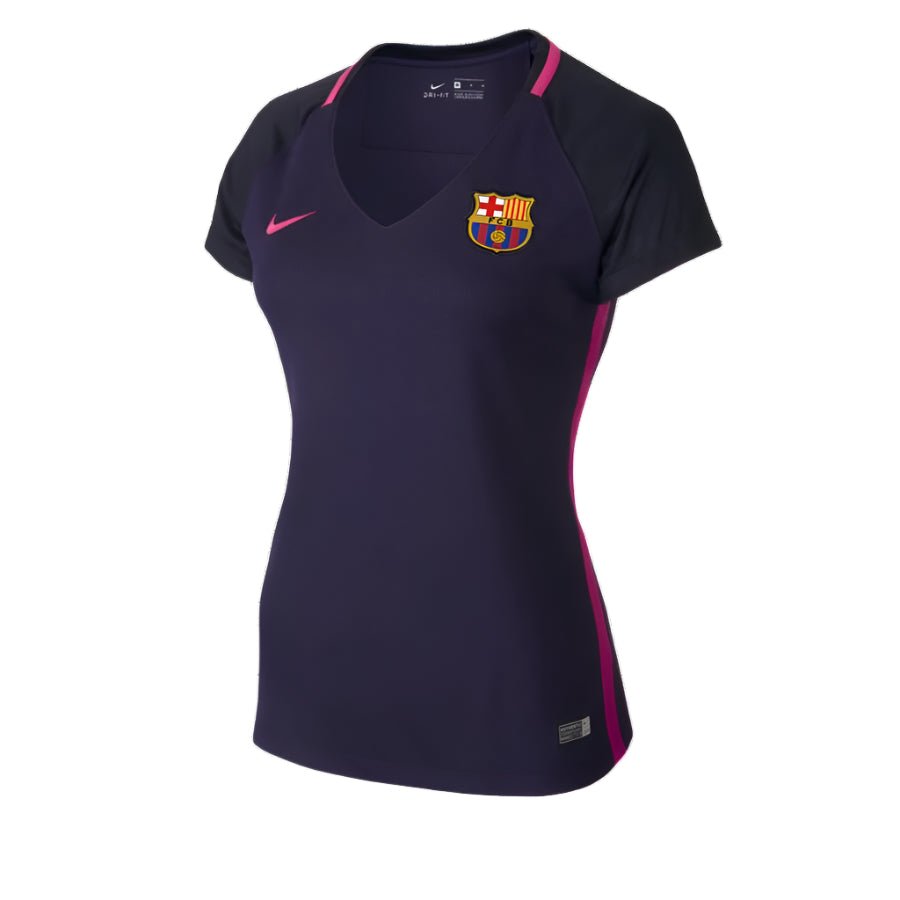 Nike Women's Barcelona Away Jersey 16 Purple/Black - Best Buy Soccer