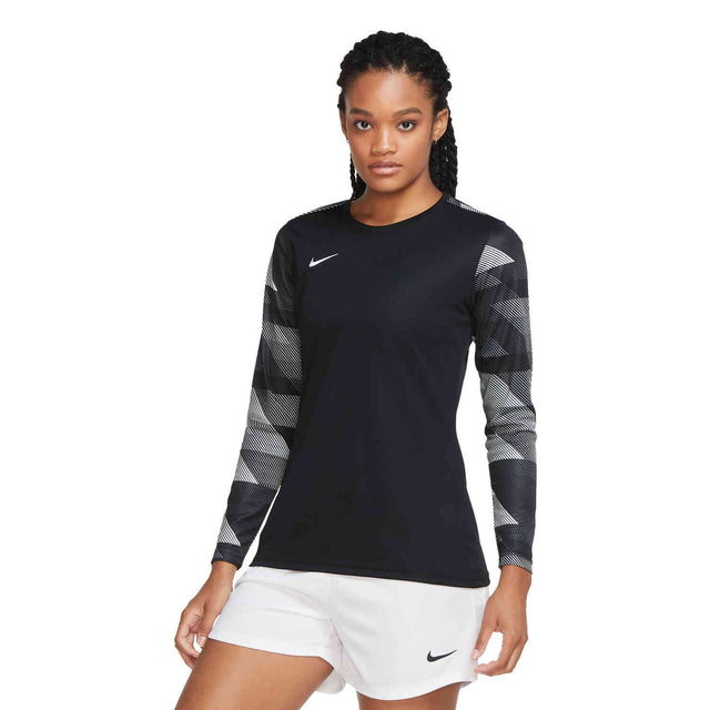 Nike Women's Dri Fit Park IV Goalkeeper Jersey Black/White - Best Buy Soccer