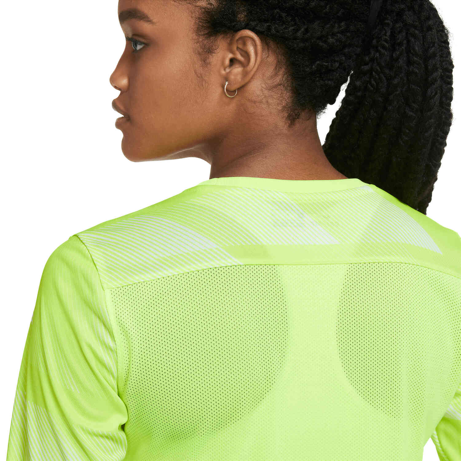 Nike Women's Dri Fit Park IV Goalkeeper Jersey Volt/White - Best Buy Soccer