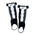 Espinilleras de Fútbol Nike Youth Charge - Negro/Blanco