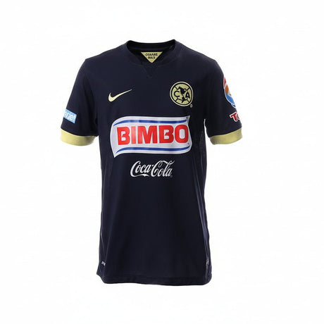 Nike Youth Club America Dri-Fit Away 14/15 Soccer Jersey - Obsidian/Lemon - Best Buy Soccer