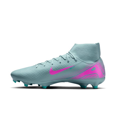 Nike Zoom Mercurial Superfly 10 Academy FG/MG Multi - Ground Football Boots Ocean Cube/Pink Blast - Best Buy Soccer