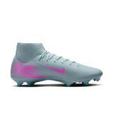 Nike Zoom Mercurial Superfly 10 Academy FG/MG Multi - Ground Football Boots Ocean Cube/Pink Blast - Best Buy Soccer