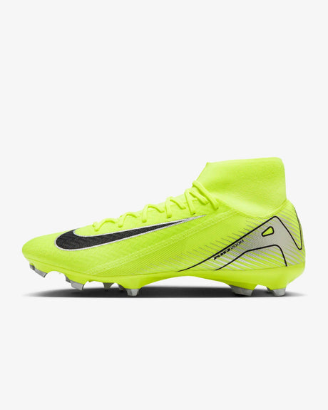 Nike Zoom Mercurial Superfly 10 Academy FG/MG Multi - Ground Soccer Cleats Volt/Black - Best Buy Soccer