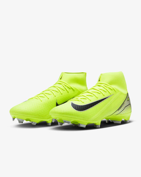 Nike Zoom Mercurial Superfly 10 Academy FG/MG Multi - Ground Soccer Cleats Volt/Black - Best Buy Soccer
