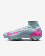 Nike Zoom Mercurial Superfly 10 Pro FG Firm Ground Soccer Cleats Ocean Cube/Pink Blast - Best Buy Soccer