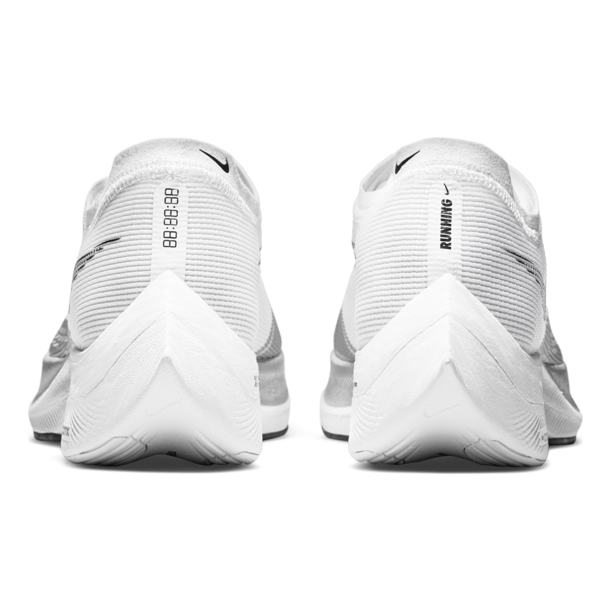 Nike ZoomX Vaporfly Next% 2 Running Shoes - White/Black/Metallic Silver - Best Buy Soccer