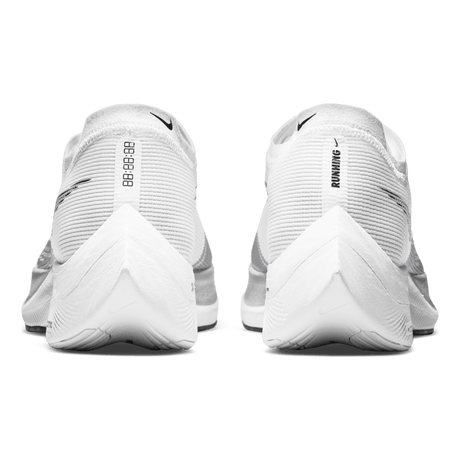 Nike ZoomX Vaporfly Next% 2 Running Shoes - White/Black/Metallic Silver - Best Buy Soccer