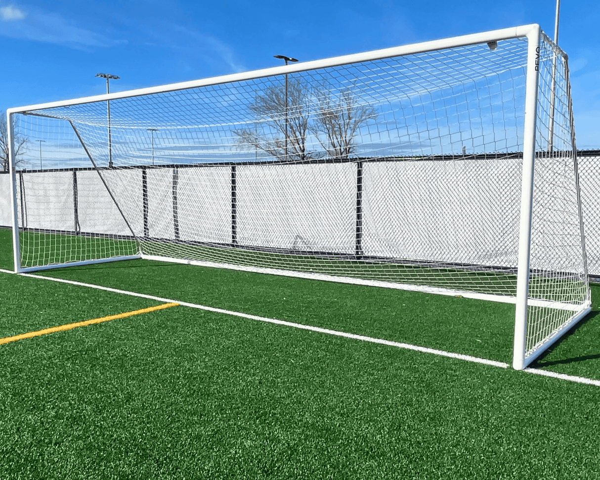 PEVO Park Series Full Size Soccer Goal - 8x24 - Best Buy Soccer