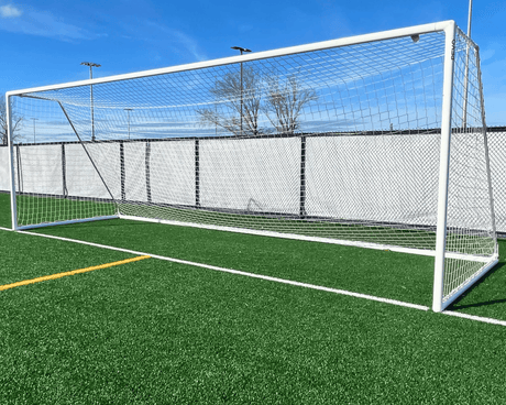 PEVO Park Series Full Size Soccer Goal - 8x24 - Best Buy Soccer