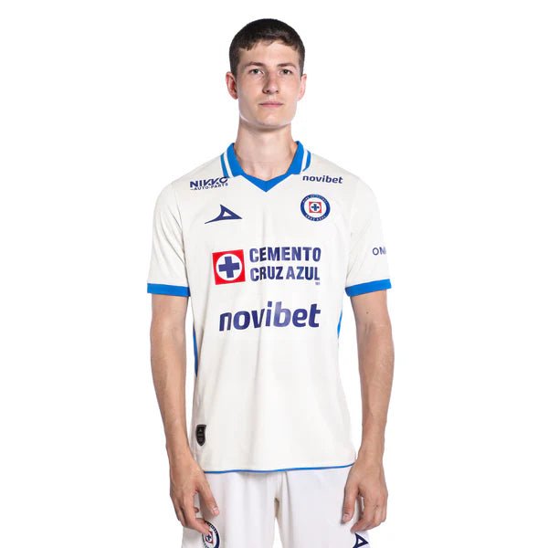 Pirma Cruz Azul Away Men's Soccer Jersey 26/27 - Grey/Navy Blue - Best Buy Soccer