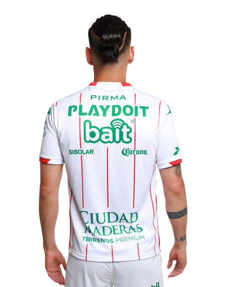 Pirma Necaxa Home Men's Soccer Jersey 25 - White/Red - Best Buy Soccer