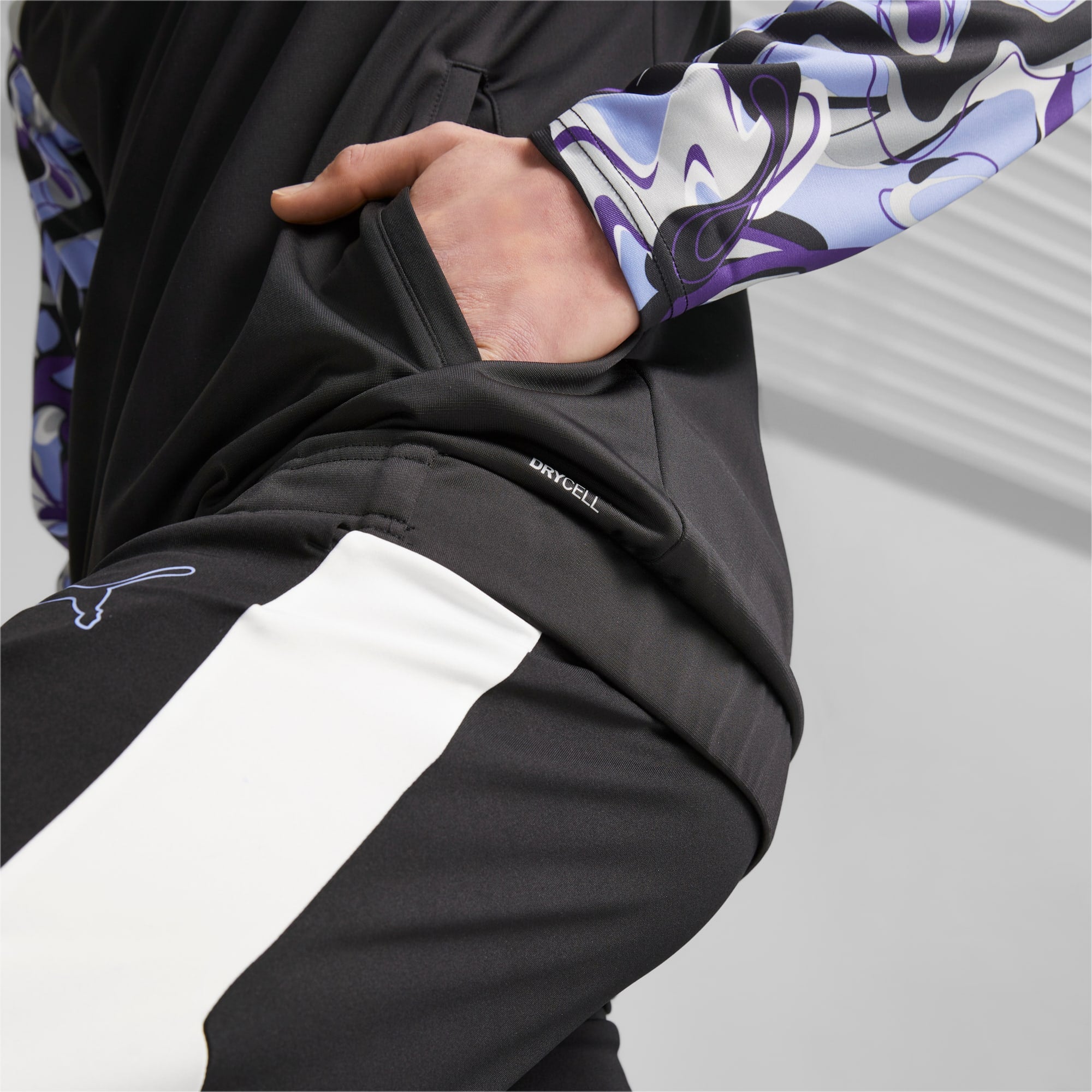 PUMA Neymar JR Creativity Training Top Black/Intense Blue