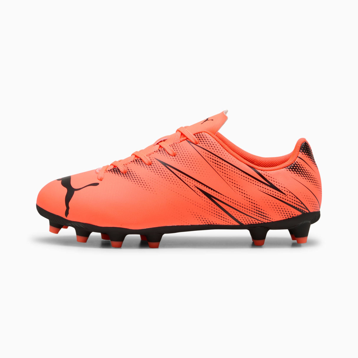 PUMA Attacanto FG/AG Multi-Ground Soccer Cleats Junior - Red/Black