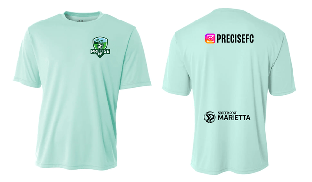 Precise FC Training Shirt Mint - $20.00 - Best Buy Soccer