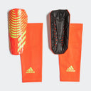 Predator Edge League Shin Guards - Solar Red/Solar Green - Best Buy Soccer