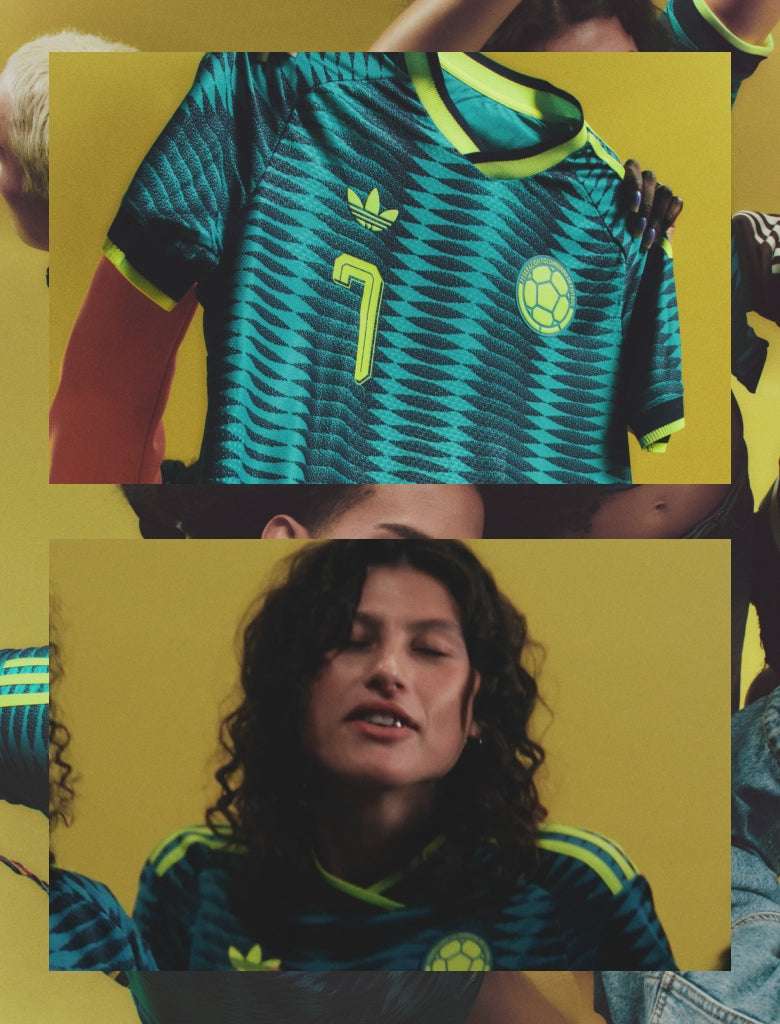 adidas Colombia Away Authentic Men's Soccer Jersey 2026 - Mistery Petrol/ Navy