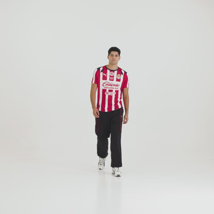PUMA Men's Chivas Home Soccer Jersey 25/26 -Red
