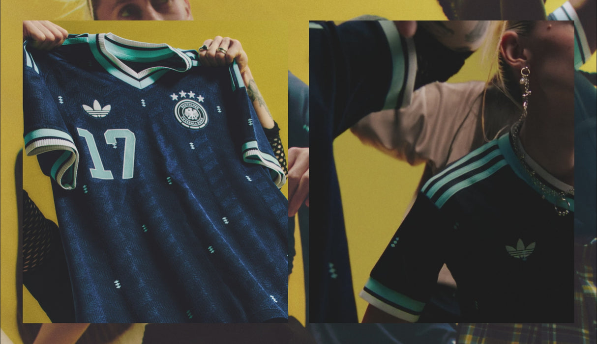 Camiseta de fútbol adidas Alemania Auténtica Visitante para hombre 2026 - Azul Marino