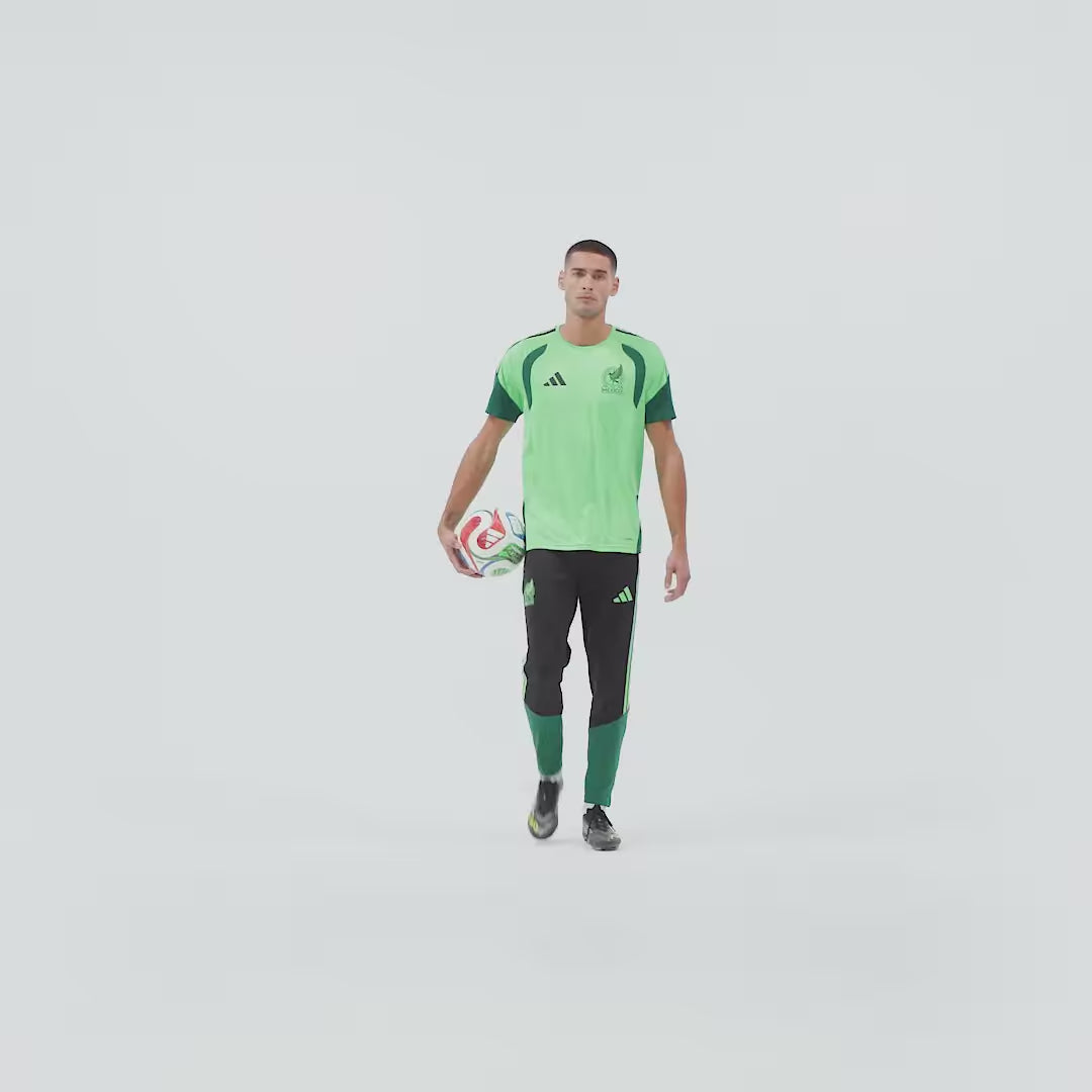 Pantalones de fútbol adidas México 26 Tiro Training - Negro
