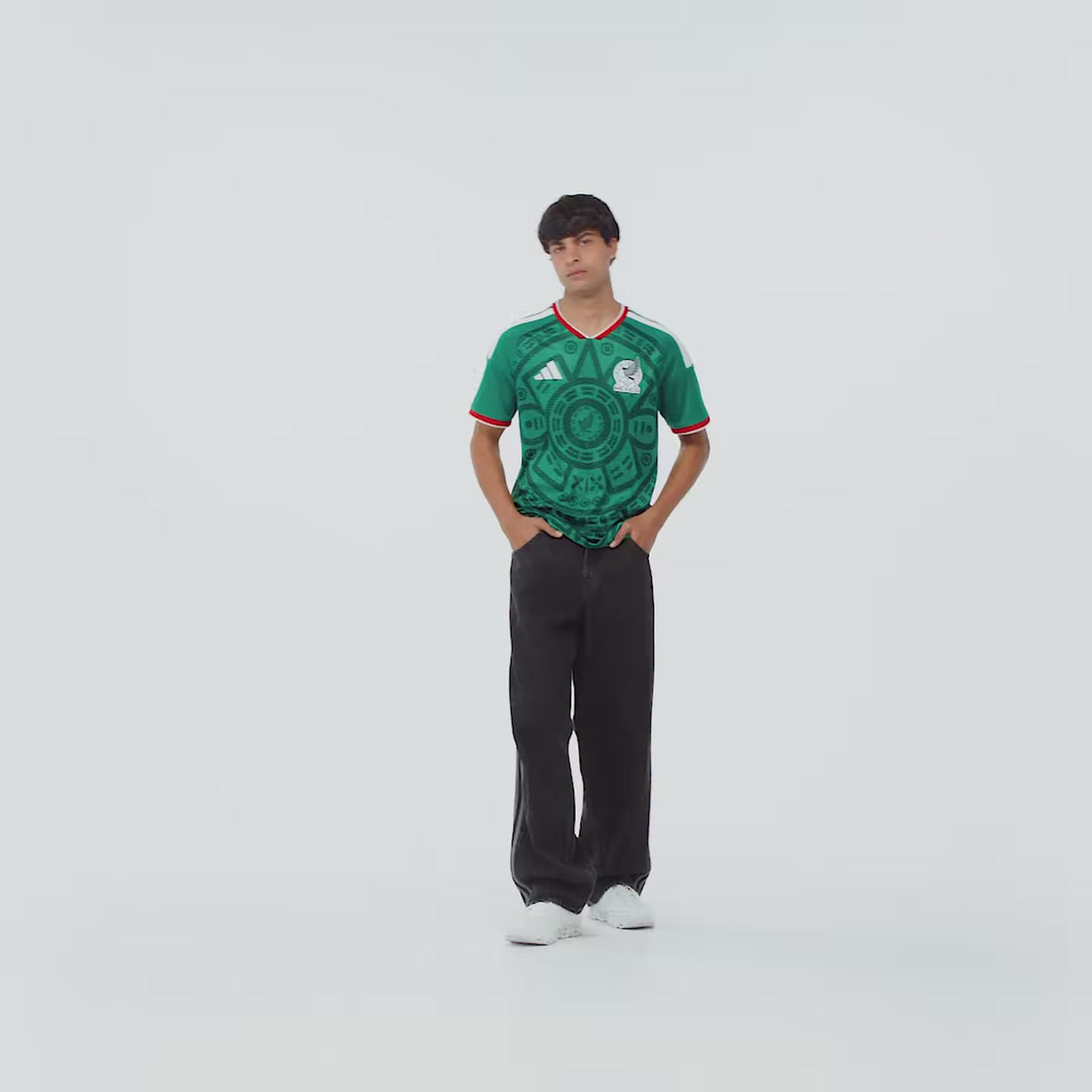 adidas Mexico Home Men´s Soccer Jersey 26 - Green