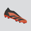 adidas Predator Accuracy.3 Laceless FG Firm Ground Soccer Cleats - Solar Orange/Black/Black