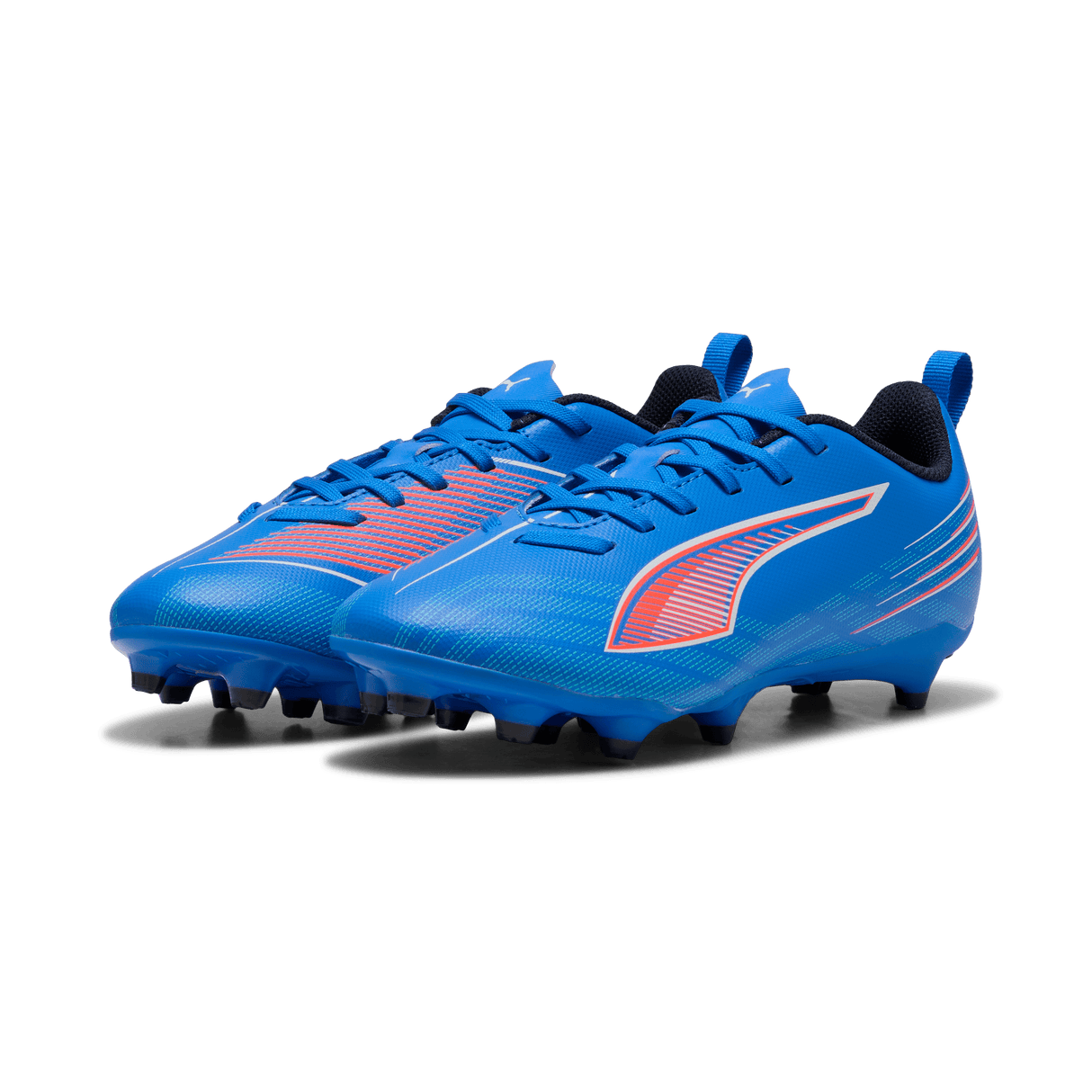 PUMA 6 Play FG/AG Firm/Multi - Ground Kids Soccer Cleats - Blue/White - Best Buy Soccer