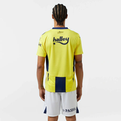 PUMA Camiseta Local Fenerbahçe 24 - Amarillo/Azul Violeta
