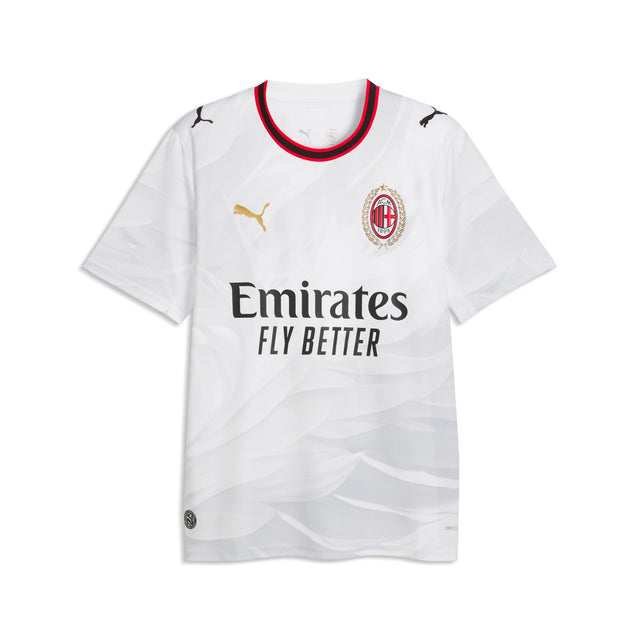 PUMA AC Milan Away Men's Soccer Jersey 2026 - White/Gold - Best Buy Soccer