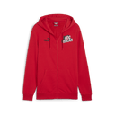 PUMA AC Milan Culture Hooded Sweat Jacket Red/Black - Best Buy Soccer