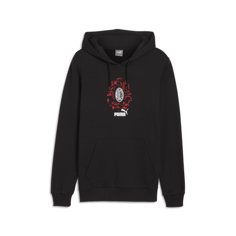 PUMA AC Milan Culture Hoodie Black/Red - Best Buy Soccer