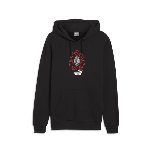 PUMA AC Milan Culture Hoodie Black/Red - Best Buy Soccer