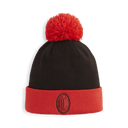 PUMA AC Milan Ess Pom Beanie Black/Red - Best Buy Soccer