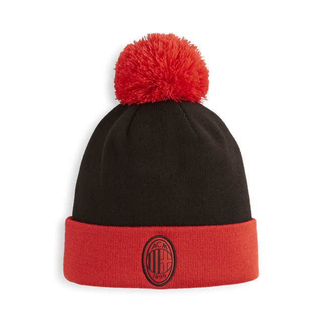 PUMA AC Milan Ess Pom Beanie Black/Red - Best Buy Soccer