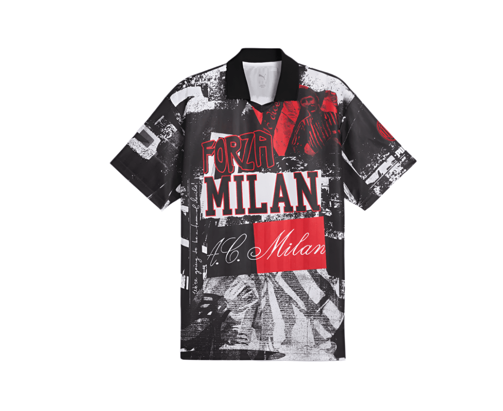 【使い勝手の良い】 Retro + Ftblnrgy Milan AC PUMA Jersey Soccer Buy Best – Red ウェア