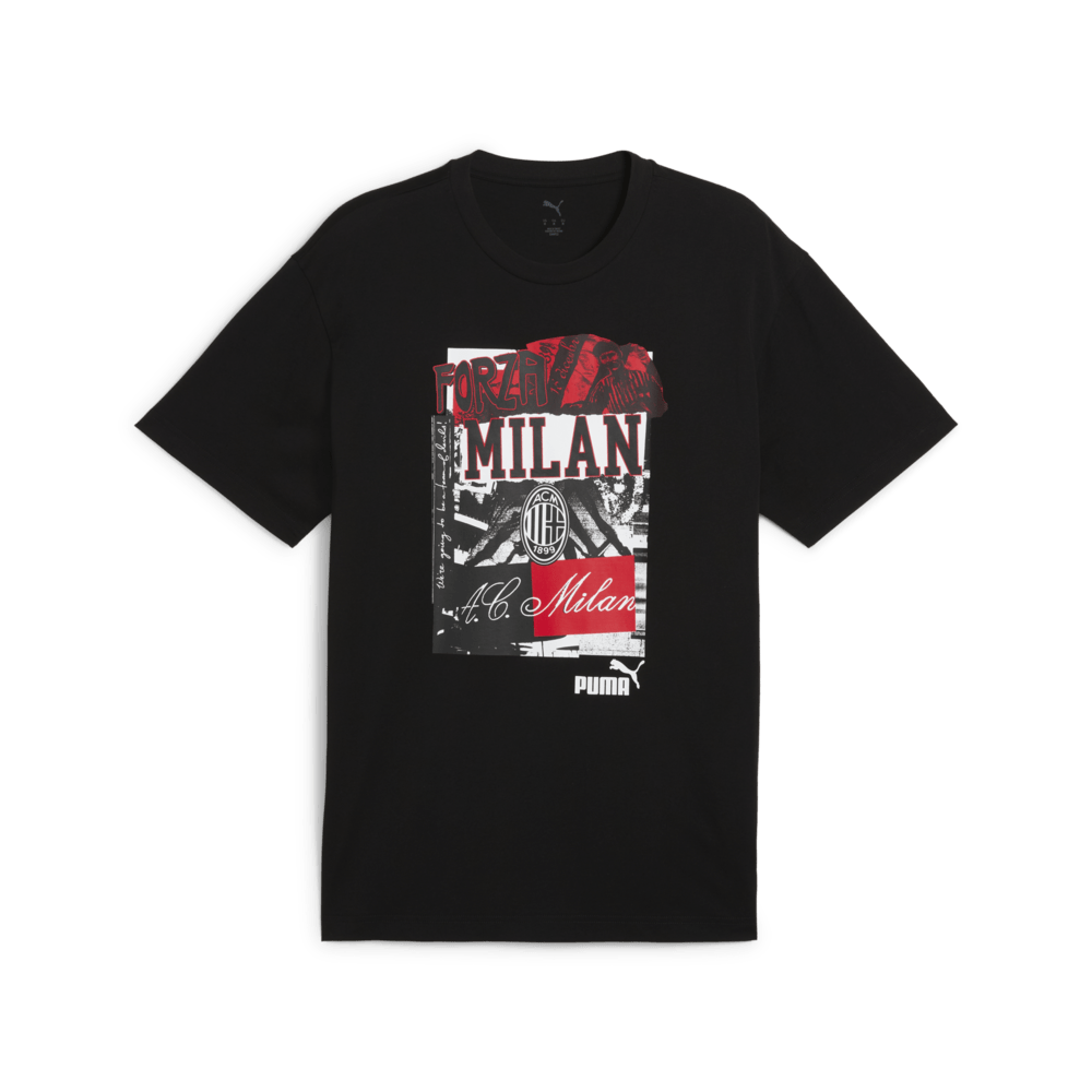 PUMA AC Milan Ftblnrgy + Tee Black - Best Buy Soccer