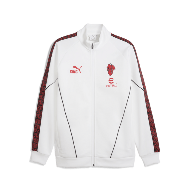 PUMA AC Milan King Anthem Men's Soccer Jacket - White/Red - Best Buy Soccer