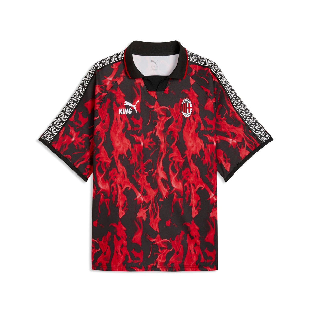 PUMA AC Milan King Retro Men's Soccer Jersey 2026 - Red/Black - Best Buy Soccer