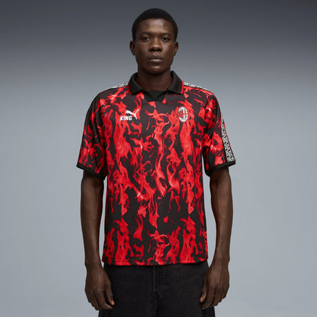 PUMA AC Milan King Retro Men's Soccer Jersey 2026 - Red/Black - Best Buy Soccer