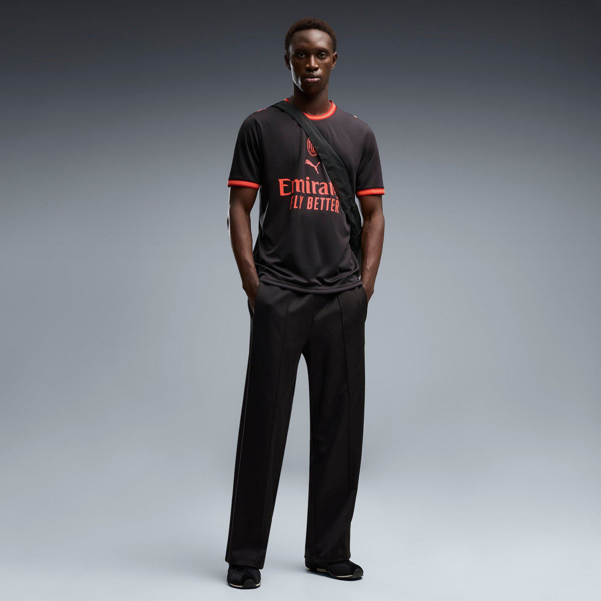 PUMA AC Milan Third Men's Soccer Jersey 2026 - Gray/Red - Best Buy Soccer