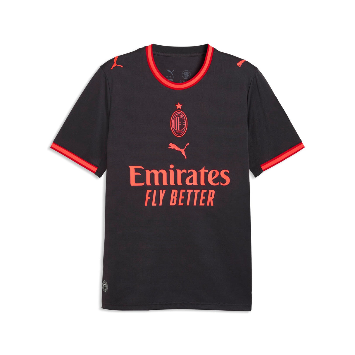 PUMA AC Milan Third Men's Soccer Jersey 2026 - Gray/Red - Best Buy Soccer