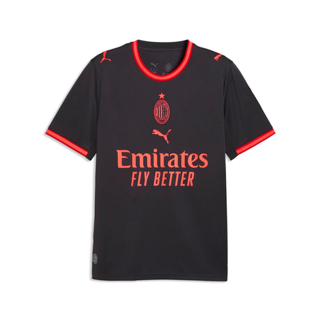PUMA AC Milan Third Men's Soccer Jersey 2026 - Gray/Red - Best Buy Soccer