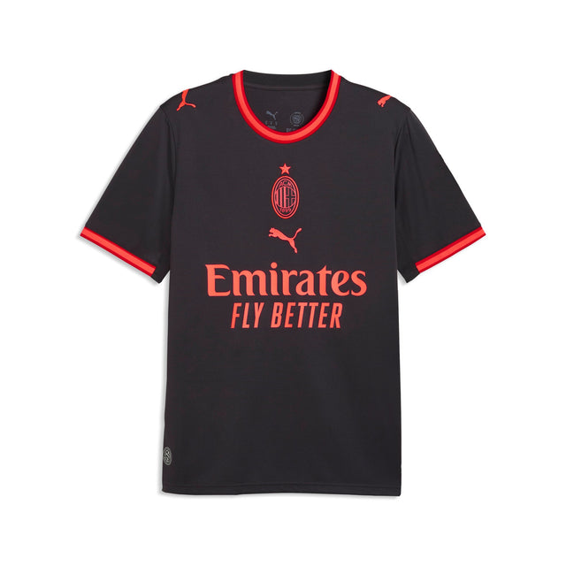 PUMA AC Milan Third Men's Soccer Jersey 2026 - Gray/Red - Best Buy Soccer