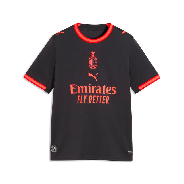 PUMA AC Milan Third Youth Soccer Jersey 2026 - Gray/Red - Best Buy Soccer